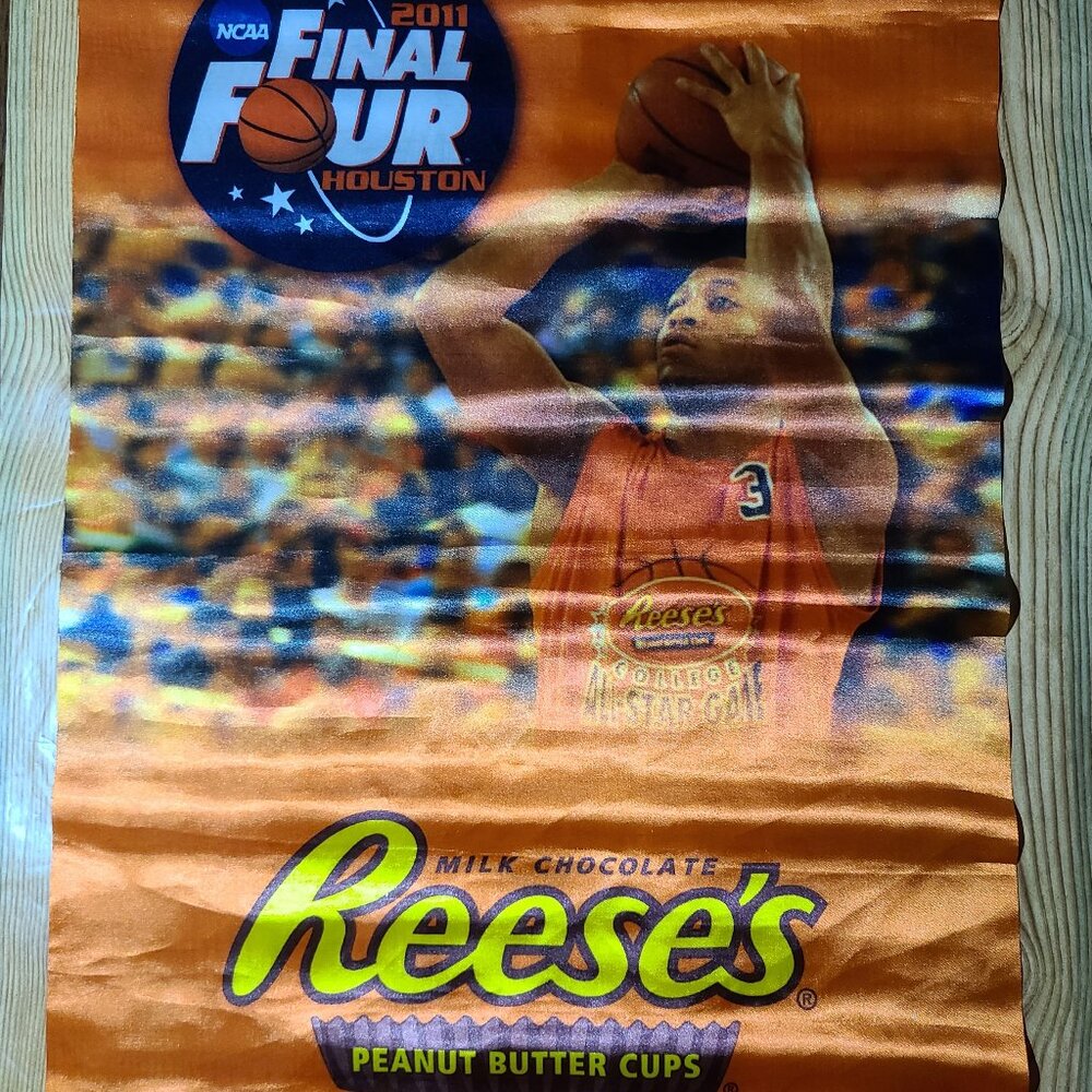 NCAA Final Four 2011 Houston X Reeses advertisement banner (AS IS)